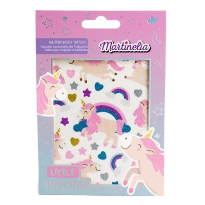 Tatuaje temporare cu glitter Unicorn, Martinelia, 68023 foto
