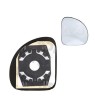 Geam oglinda exterioara cu suport fixare Fiat Multipla (186), 01.1999-02.2010, Dreapta, geam convex; cromat; superior