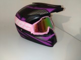 Cumpara ieftin Casca Moto Atv Cross Enduro Downhill +ochelari ,marimea L(59-60cm)
