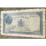 BNKRO001 Romania bancnota 5000 lei 1945