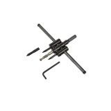 Trusa burghiu reglabil pentru rigips, 300 mm, 4 piese