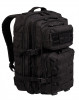Rucsac Militar 36L Mil-Tec Negru, Poliester, Multifunctional, Ajustabil, Buzunare Multiple, Sistem Molle