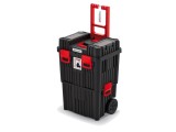 Ladă unelte cu roți negre KISTENBERG 450x360x640mm 25kg robustă și durabilă