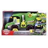 DICKIE TOYS CAMION DE RECICLARE CU LUMINI SI SUNETE 39CM, Simba