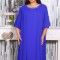 Rochie din Voal Karola Albastru electric - 58Marimea