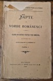 Fapte și vorbe rom&acirc;nesci - 1899 - George Coșbuc - Carte de citire pentru toți rom&acirc;nii