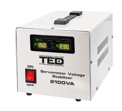 Stabilizator Retea Automat 2100VA 1200W TED000132 foto