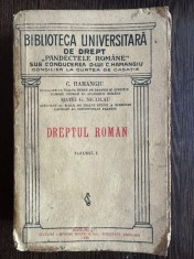 Dreptul Roman - C. Hamangiu, Matei G. Nicolau foto