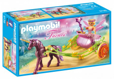 Trasura cu unicorn si zane - Playmobil foto