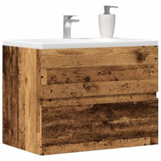 vidaXL Dulap pentru baie, lemn vechi, 60x38,5x45 cm, lemn prelucrat