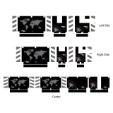 Stickere cutii laterale si centrala rezistente UV Honda Africa Twin