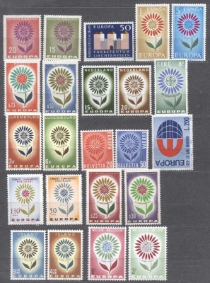 Lot 1964 Europa CEPT 23 values MNH AC.809 foto
