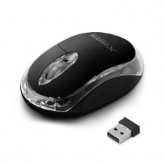 Mouse optic Harrier Titanum Esperanza, 1000 dpi, Wireless, 3 butoane, raza actiune 10 m, Negru foto