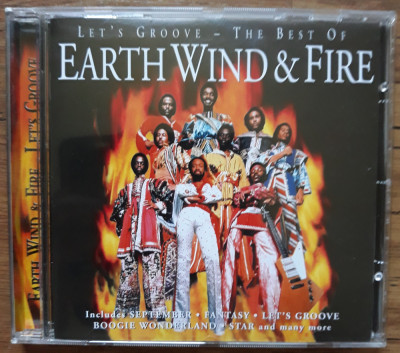 CD Earth Wind &amp;amp; Fire &amp;lrm;&amp;ndash; Let&amp;#039;s Groove - The Best Of Earth Wind &amp;amp; Fire foto