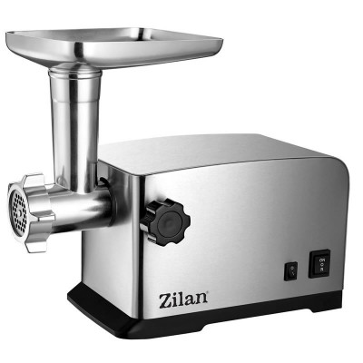 Masina tocat carne Zilan ZLN-2409, 1800 W, functie revers, tava aluminiu, accesorii carnati foto