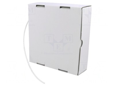 Manșon Termocontractabil Alb 1.6mm 2:1 foto