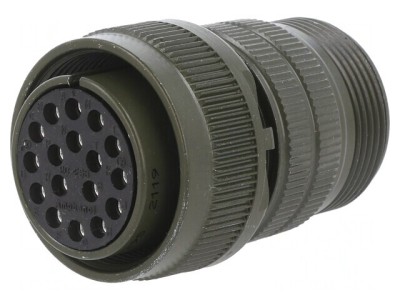 Conector circular aluminiu 20 MS/DS foto