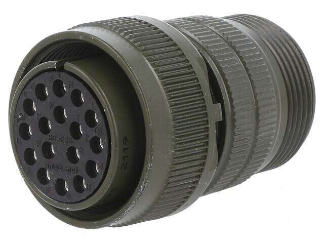 Conector circular aluminiu 20 MS/DS