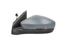 Oglinda usa exterioara VW T-CROSS, 01.2019-, partea stanga, SRLine, reglare electrica; grunduit; cu incalzire; sticla asferica; sticla crom; pliabila