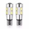 set 2 Leduri T10 w5w lupa, canbus 12v non polar 6000k