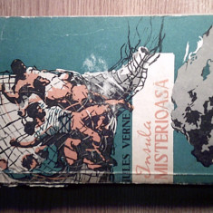 Jules Verne - Insula misterioasa (Editura Tineretului, 1959)