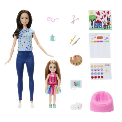 BARBIE PAPUSA BARBIE YOU CAN BE TERAPEUT IN ARTA foto