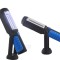 Lampa LED 3W, cu suport magnetic si carlig, pentru atelier - Negru Albastru