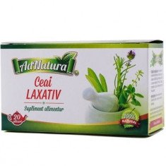 Ceai laxativ, 20 plicuri, AdNatura