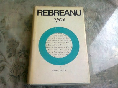 OPERE - REBREANU VOL.6 ADAM SI EVA foto