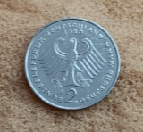 C50 - Moneda foarte veche - Germania - 2 marci - 1980 litera J, Europa