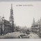 BRUXELLES , VUE GENERALE DE LA GRAND PLACE , CARTE POSTALA DUBLA , ILUSTRATA , MONOCROMA, NECIRCULATA , PERIOADA INTERBELICA