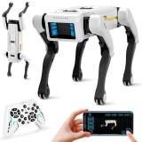 Caine Robot Inteligent iUni 8002, Control prin Telecomanda, Aplicatie, Comenzi Vocale, Programabil, 25+ Functii Interactive, Dans, Povesti, Muzica