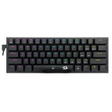 Cumpara ieftin Tastatura gaming mecanica Redragon Anivia neagra iluminare RGB switch-uri rosii