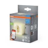 Priza inteligenta Osram Smart+ Wi-Fi, lumina de noapte, control vocal Alexa Google Home, 16A, 3680W, IP20