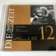 *CD muzica clasica Strawinsky si Janacek, dirijor Simon Rattle