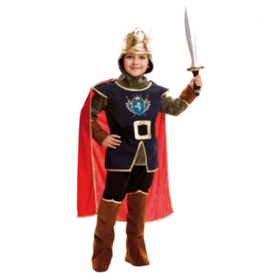 Costum Rege Medieval pentru baieti 5-6 ani 116 cm foto