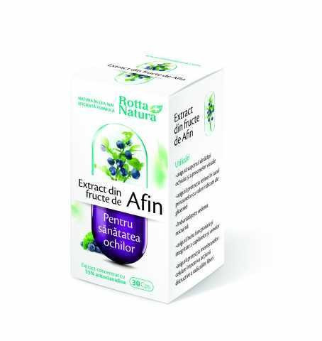Extract din Fructe de Afin Rotta Natura 30cps