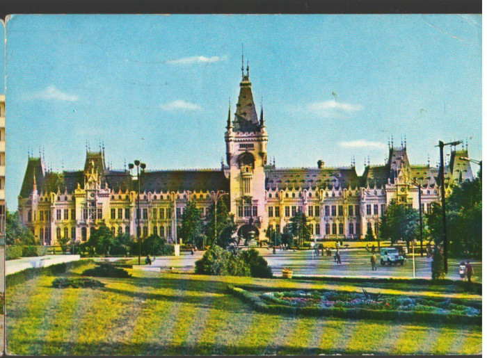 CPI B12513 CARTE POSTALA - IASI. PALATUL CULTURII