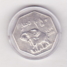 bnk mnd Darfur 250 dinari 2008 unc , fauna