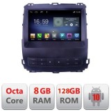 Navigatie Toyota Prado J120 2002-2009 F- j120 Octa Core cu Android Radio Bluetooth Internet GPS WIFI DSP 8+128GB 4G v1 CarStore Technology