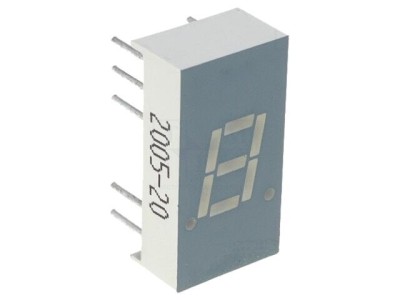 Afișaj LED 7 Segmente 7.62mm Roșu foto