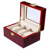 Cumpara ieftin Caseta Ceasuri Cu 3 Spatii Din Lemn WZ1962, Watchbox