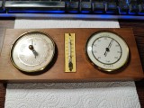 Barometru, termometru si altimetru vintage