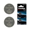 Set 2 baterii tip CR1632, 3V, litiu, 125mAh