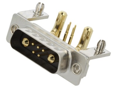 Conector D-Sub tată THT pentru PCB foto