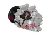 Compresor aer conditionat Honda Accord, 2008-2016, motorizare 2.0 115kw, benzina, rola curea 112 mm, 7 caneluri, tip Sanden: TRSE09