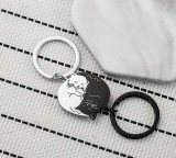 Cumpara ieftin Set brelocuri cu pisici imbratisate , Fericirea e completa doar impreuna