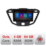 Navigatie Ford Transit E-845 Octa Core cu Android Radio Bluetooth Internet GPS WIFI DSP 4+64GB 4G RESIGILAT CarStore Technology