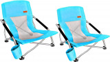Scaun de camping pliabil Ne C Low Beach, scaun ultraușor pentru rucsac cu suport, Oem