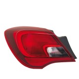 Stop spate lampa Opel Corsa E, cu 3 Usi, 11.2014-, partea stanga, exterior, fara suport becuri, AL (Automotive Lighting)